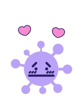 Utanç verici, mide bulandırıcı virüsün dönen kalpleri.