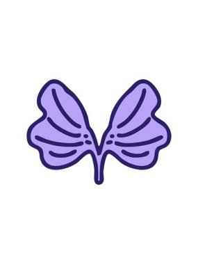 Geleneksel Japon ginko yaprağı sembolünün dikkat çekici animasyonu