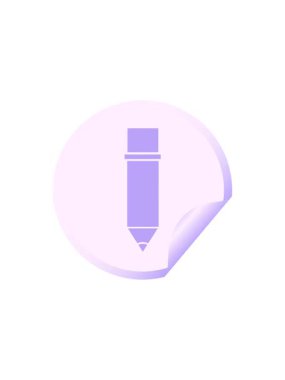 Dairesel kabuk soyma etiketi çizgi filminin göz alıcı satış animasyonu