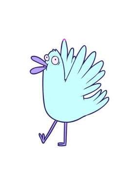 Ciyaklayan kuşun animasyonunu güçlendir