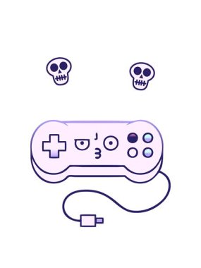 oyun denetleyicisinin dönen kafatasları canlandırmasıName