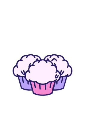 Geleneksel Brezilya hindistan cevizi mantarı tatlılarının animasyonunu genişletiyorum.