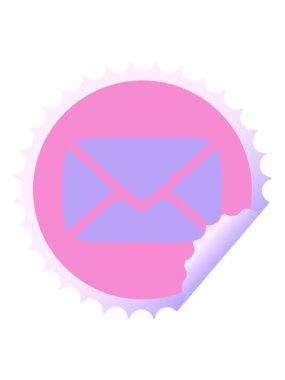 Kağıt zarfın tuhaf çizgi filminin animasyonunu bob ve duraklat