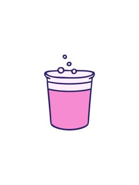 El çiziminin gösterişli satış animasyonu garip çizgi film bardakları bira