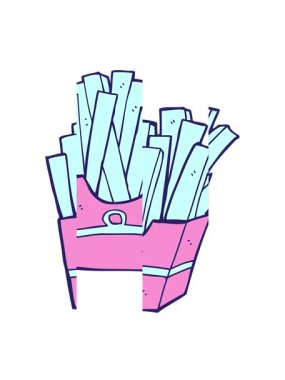 Çizgi film kızartıcılarının bölünen hareketi