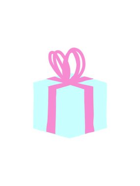 Hediye paketinin yıldız patlaması etkisi animasyonu