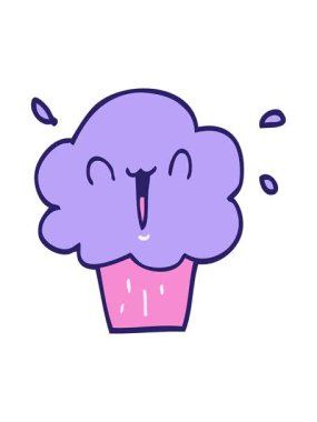 Kek çiziminin hareketli animasyonu