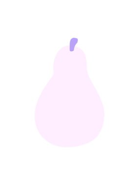 karikatür armutunun basınçlı animasyonu