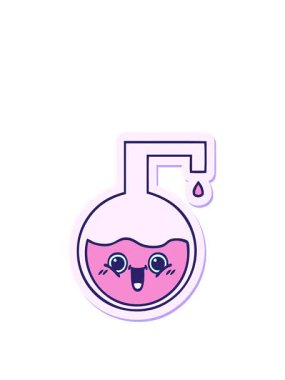 sevimli çizgi film bilim deneyinin animasyonunu genişletiyorum.