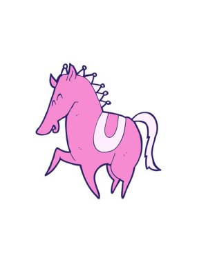 Çizgi film hoplayıp zıplayan atların bölünme etkisi