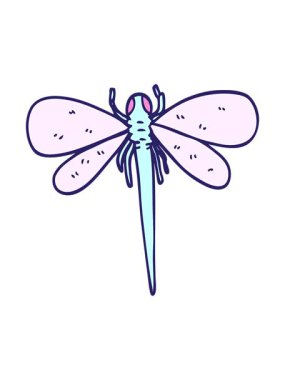 Çizgi film karikatür karalama yusufçuğunun ışık efekti