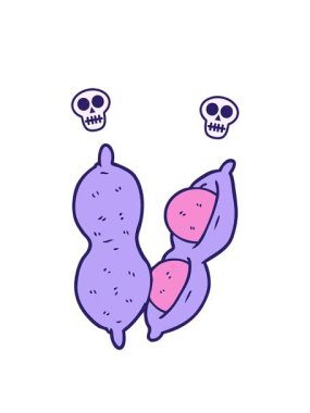 Fıstık kafatası animasyonu