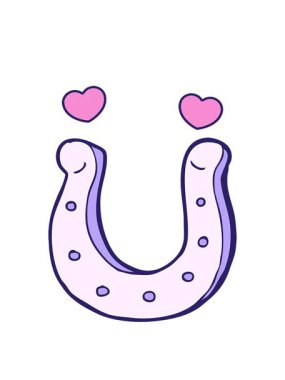 dönen kalp çizgi film at nalı animasyonu