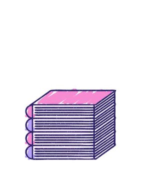 Okul Kitapları Tebeşir Çiziminin Canlandırılması