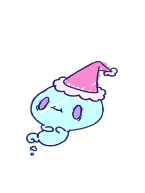 Noel hayaletinin hareketli animasyonu