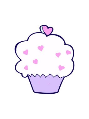 Kek çiziminin neon ışık efekti animasyonu