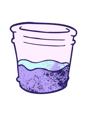 karikatür karikatür karalama bardağının hareketli animasyonu