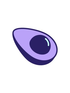 Avokado çizgi filminin satış flaş animasyonu