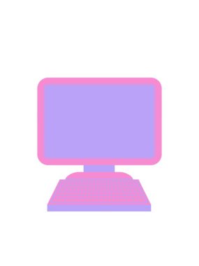 Bilgisayar karikatürünün yanıp sönen radyal çizgileri