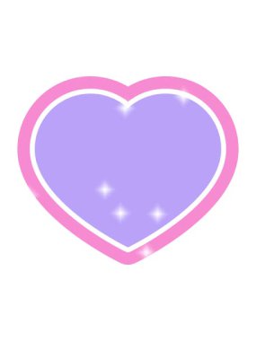 kalp sembolü grafik vektör illüstrasyon simgesinin simge etkisi