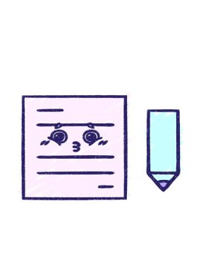 Kağıt Tebeşir Çizim Tasarımı 'nın hareketli animasyonu