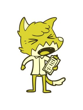 Kızgın tilki çizgi filminin renk animasyonu değişiyor