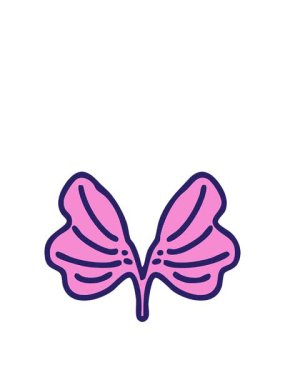 Geleneksel Japon ginko ayrık yaprak sembolünün animasyonunu genişletiyorum.