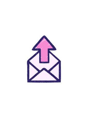 Gönderilen Posta Çizimlerinin gösterişli satış animasyonu