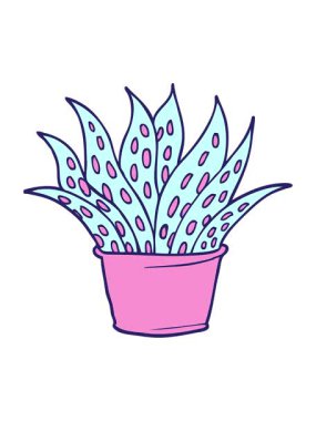 Ev bitkisinin ışık efekti canlandırması