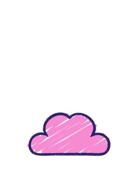 Garip Bulut Tebeşiri Çiziminin Canlandırması