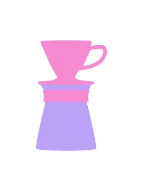 Serum kahve makinesinin dönen hareketli animasyonu