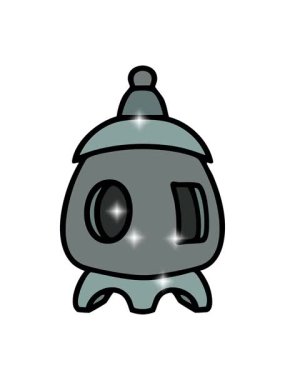 Geleneksel Japon ishidoro taş tapınağının ışıltı etkisi