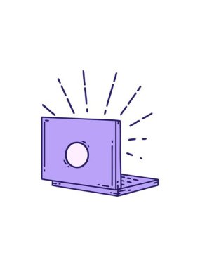 Geleneksel dövme tarzı dizüstü bilgisayarın bölünme etkisi