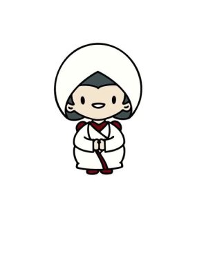 Geleneksel düğün kıyafetleri içindeki Japon kadını canlandırın ve yüzdürün.