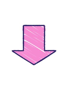 Yön Arrow Tebeşir Çiziminin yıldız patlaması etkisi animasyonu