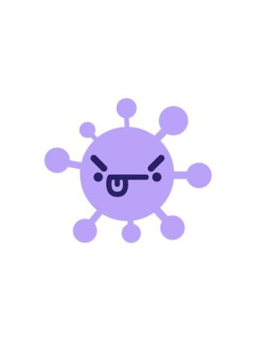 Yoğunlaştırılmış virüsün radyoaktif parlayan animasyonu