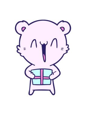 Kutup ayısının bugünki karikatüre olan baskısı.