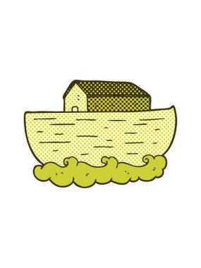 Çizgi film Nuh 'un Gemisi' nin serbest çiziminin renk animasyonu değişiyor