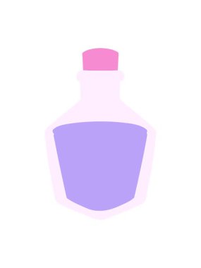 Çizgi film iksir şişesinin animasyonunu durdurup duraklat