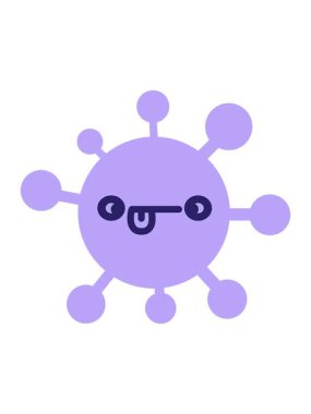 Şaşkın şaşı virüsün titreşimli animasyonu