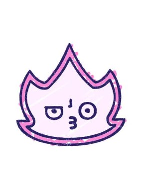 Alev Tebeşiri Çiziminin hareketli animasyonunu oynat