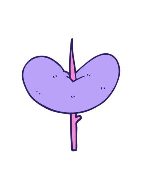 Bir sosisin karikatür karalamalarının hareketli animasyonları