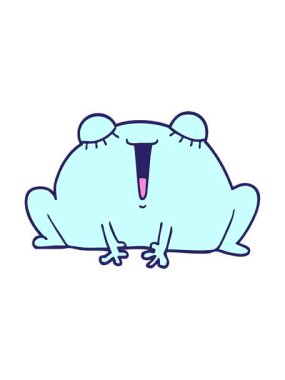 Şirin kurbağanın titreyen hareketi