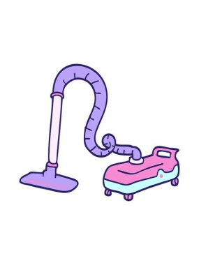 Çizgi film süpürgesinin ışık efekti animasyonu