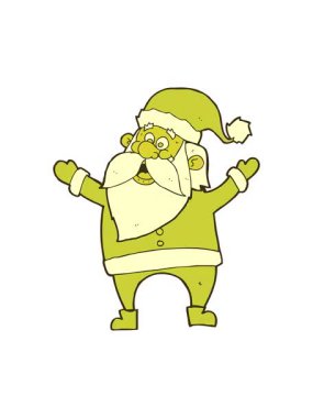 Noel Baba çizgi filminin renk animasyonu değişiyor