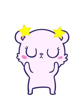 dönen yıldızlar mutlu kutup ayısı çizgi filminin animasyonu