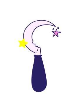 Kıvılcımlar eski çizgi film orağını canlandırıyor.