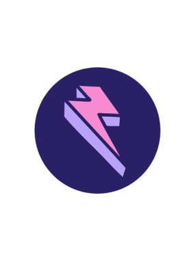 Şimşek resimlerinin gösterişli satış animasyonu