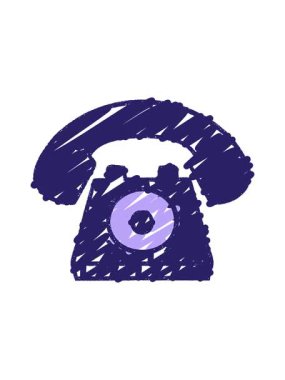 Telefon Tebeşiri Çiziminin dikkat çekici animasyonu