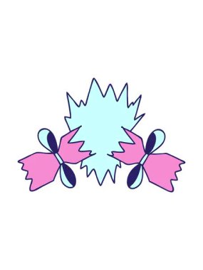 piksel efekt çizilmiş el animasyonu garip çizgi film kraker çekti